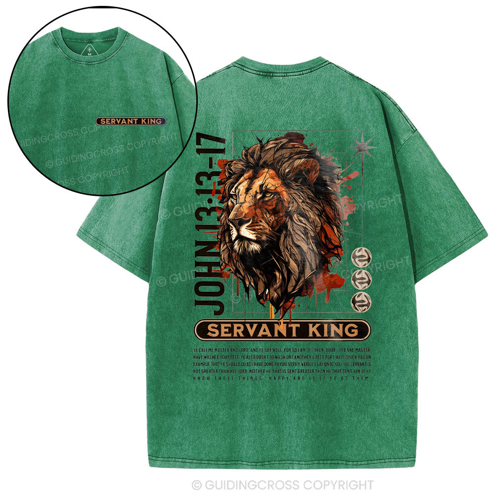 Servant King Christian Washed T-Shirt