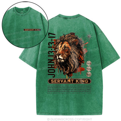 Servant King Christian Washed T-Shirt
