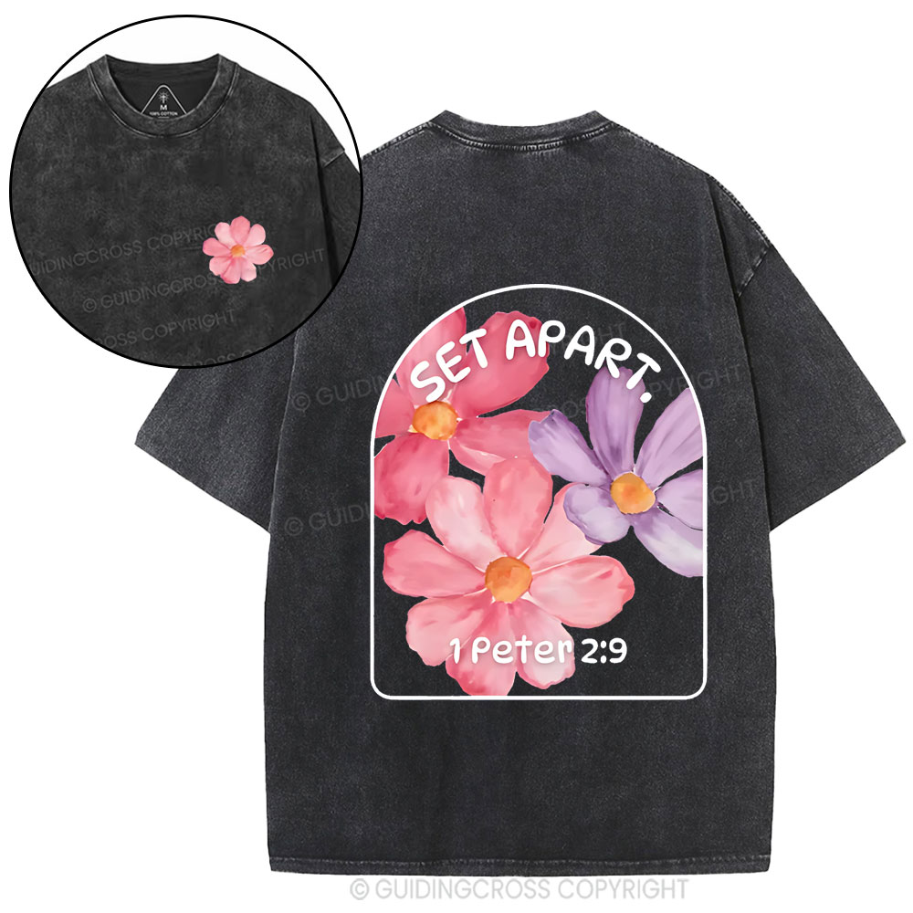 Set Apart Christian Washed T-Shirt