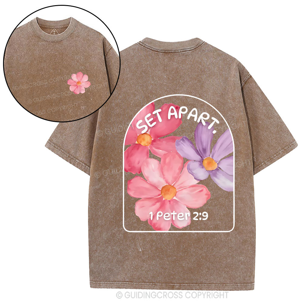 Set Apart Christian Washed T-Shirt