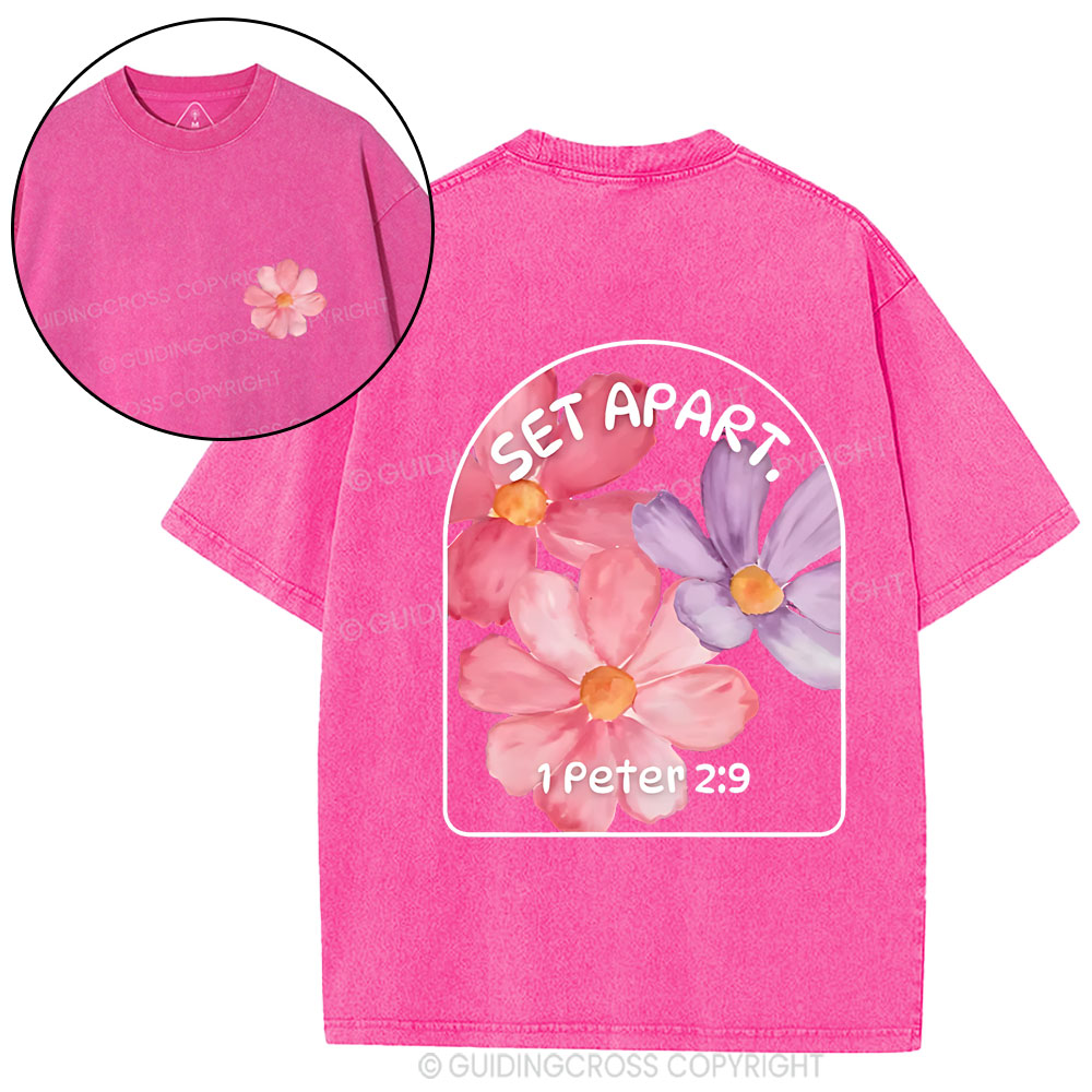 Set Apart Christian Washed T-Shirt