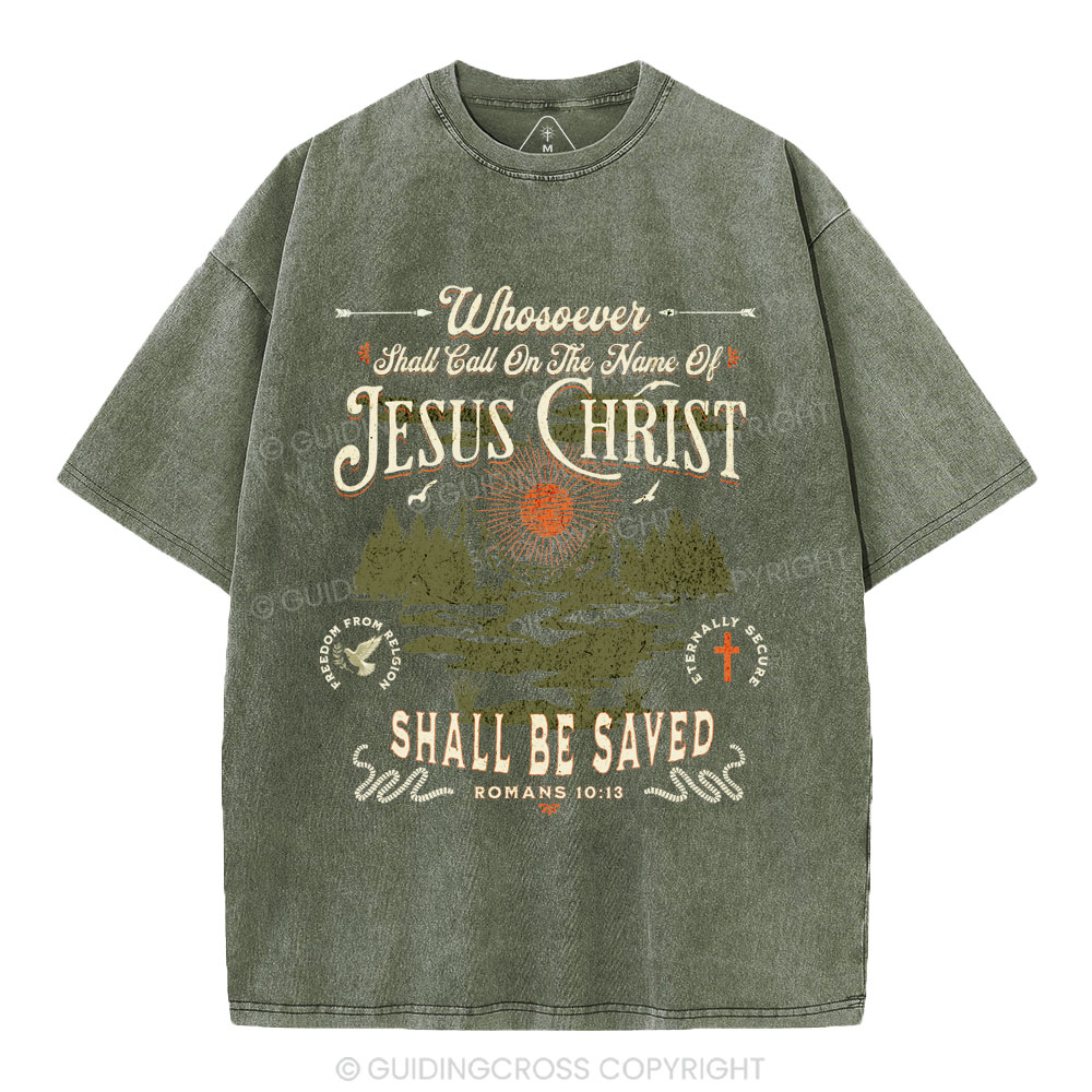 New-Sample Christian Washed T-Shirt Sale - GuidingCross