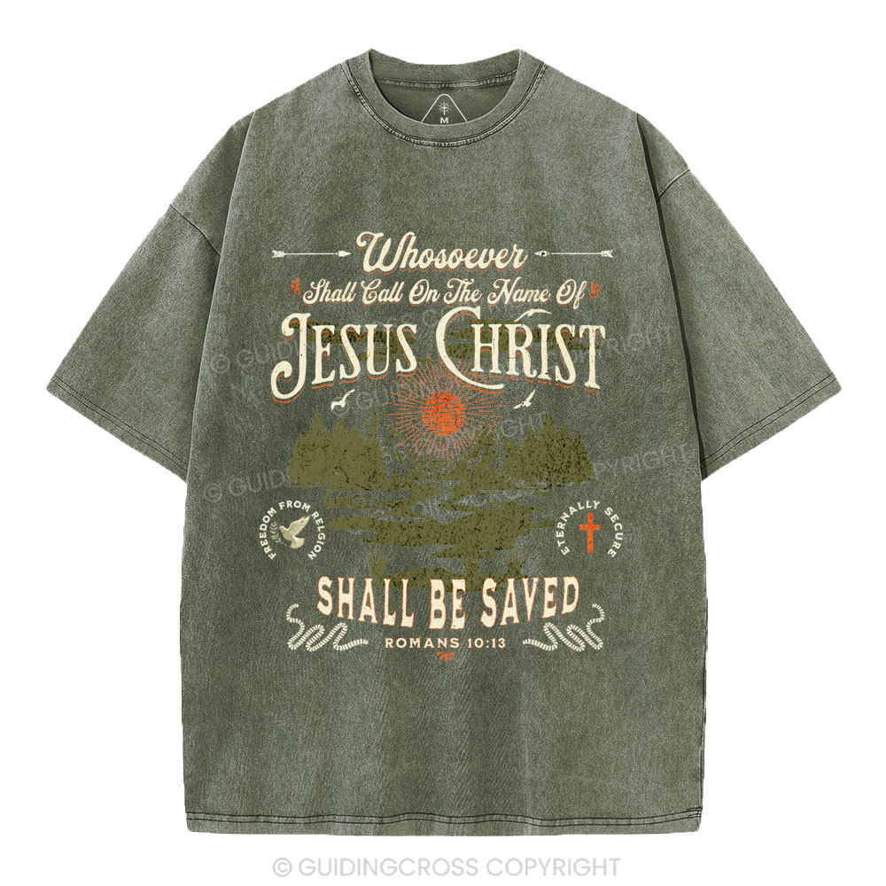 New-Sample Christian Washed T-Shirt Sale - GuidingCross