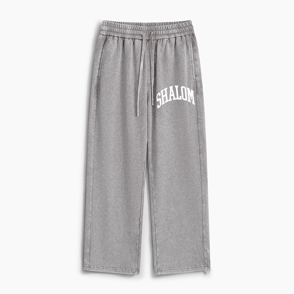 Shalom Christian Washed Sweatpants