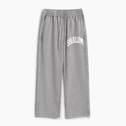 Shalom Christian Washed Sweatpants