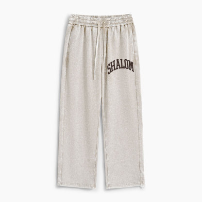 Shalom Christian Washed Sweatpants