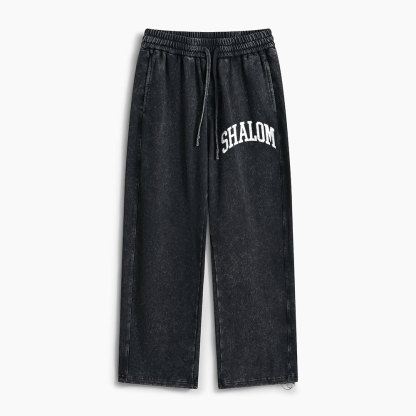 Shalom Christian Washed Sweatpants