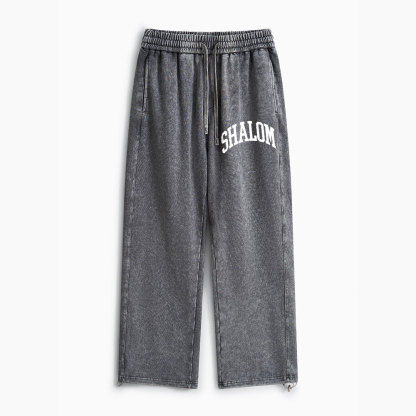 Shalom Christian Washed Sweatpants