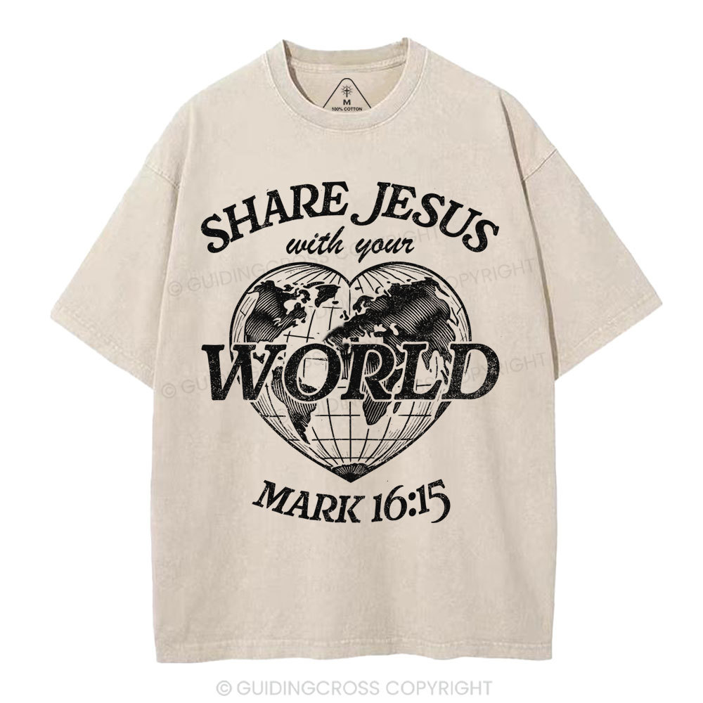 New-Sample Christian Washed T-Shirt Sale - GuidingCross