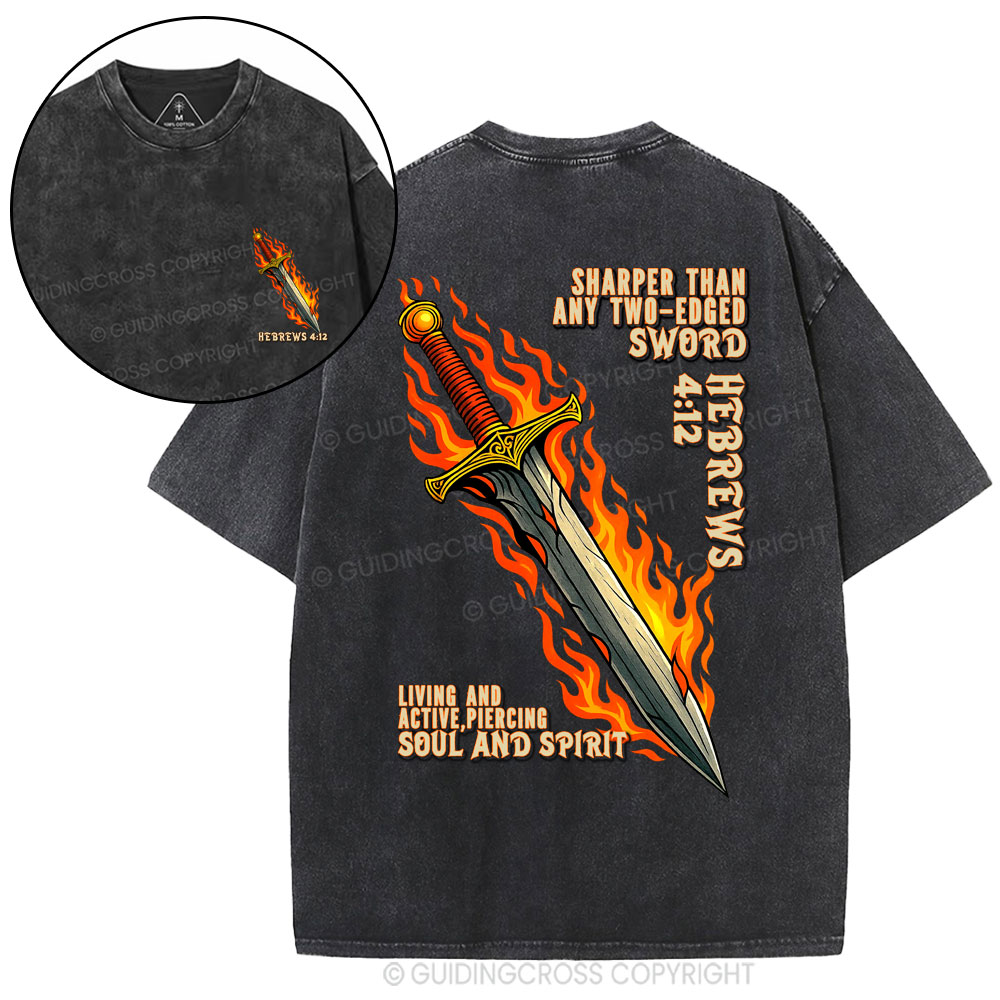 New-Sample Christian Washed T-Shirt Sale - GuidingCross