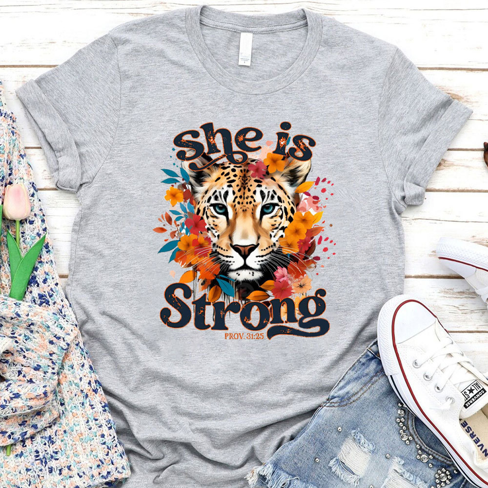 She Is Strong Christian T-Shirt