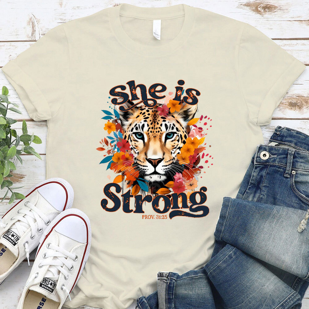 She Is Strong Christian T-Shirt