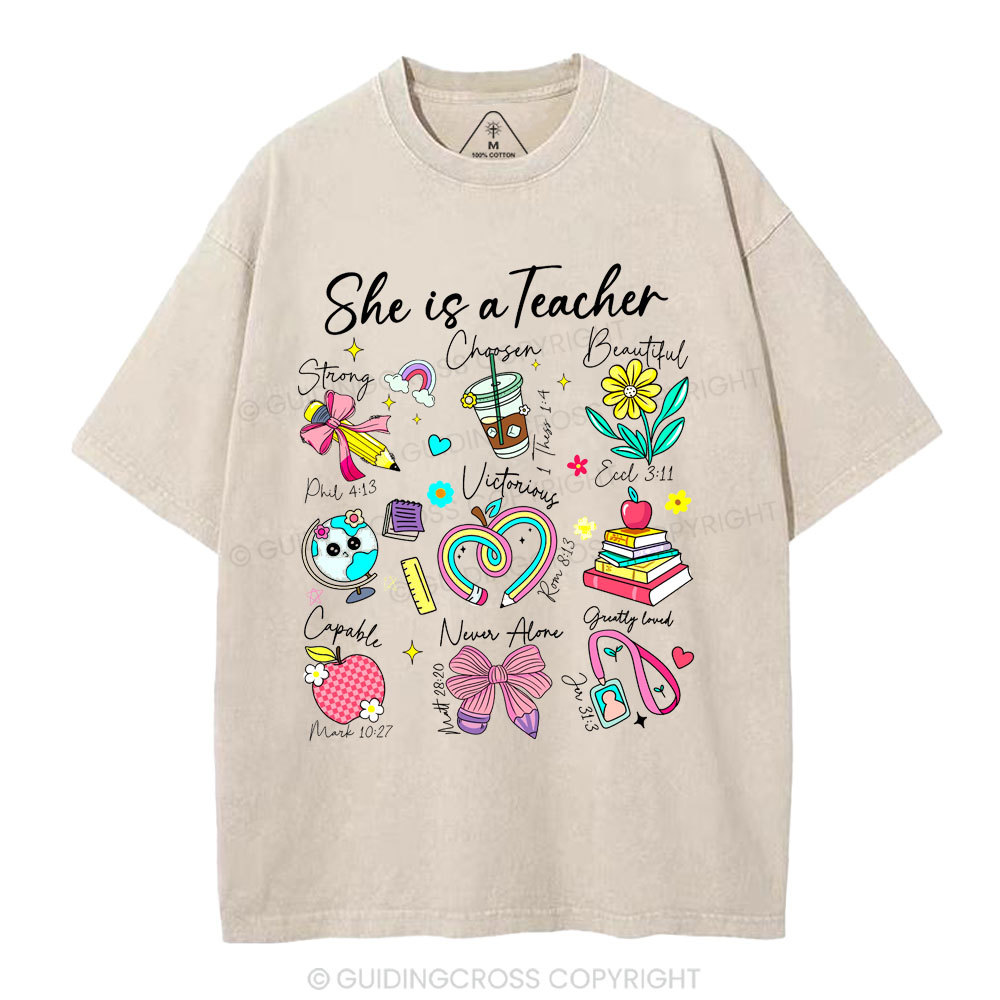 New-Sample Christian Washed T-Shirt Sale - GuidingCross