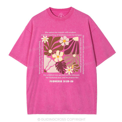 Motherhood Is A Prayer Answered christian Washed T-Shirt