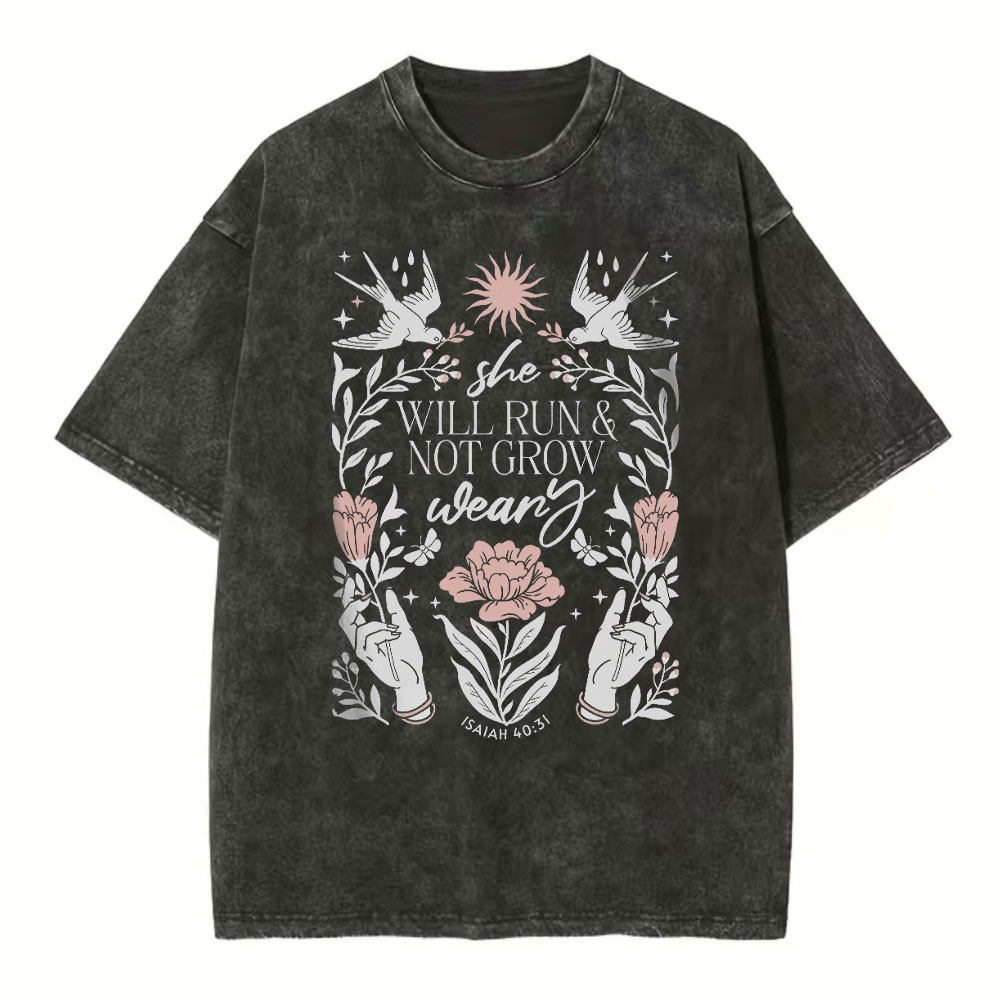 Vintage Washed Christian Sample T-Shirt Sale-GuidingCross