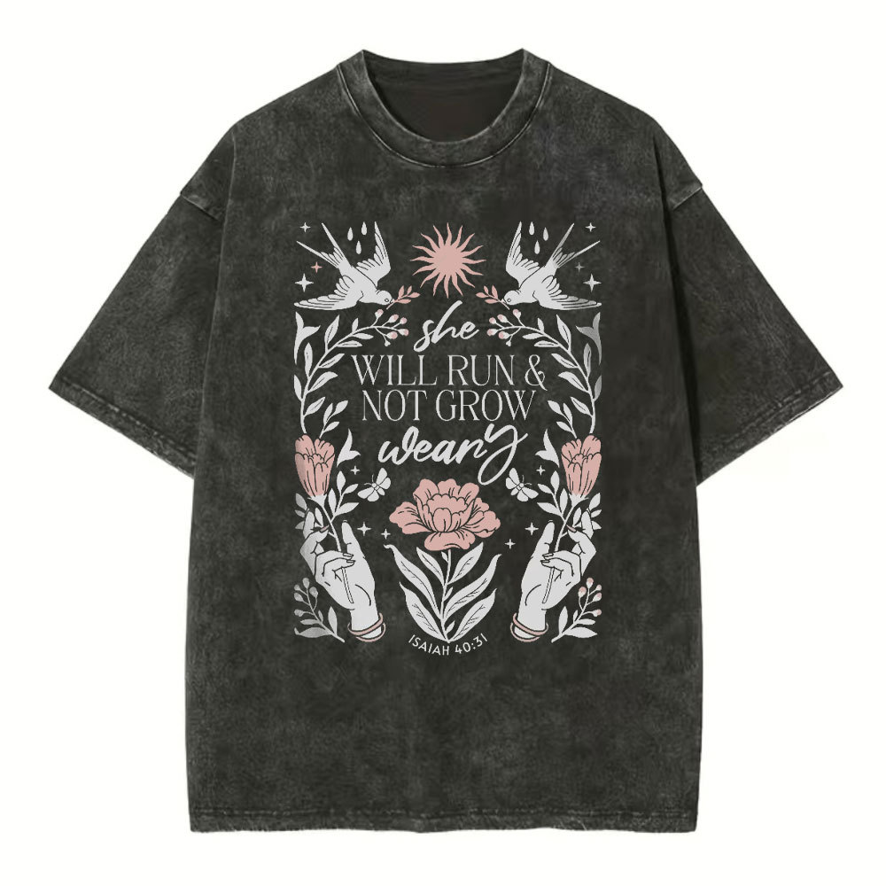 Vintage Washed Christian Sample T-Shirt Sale-GuidingCross