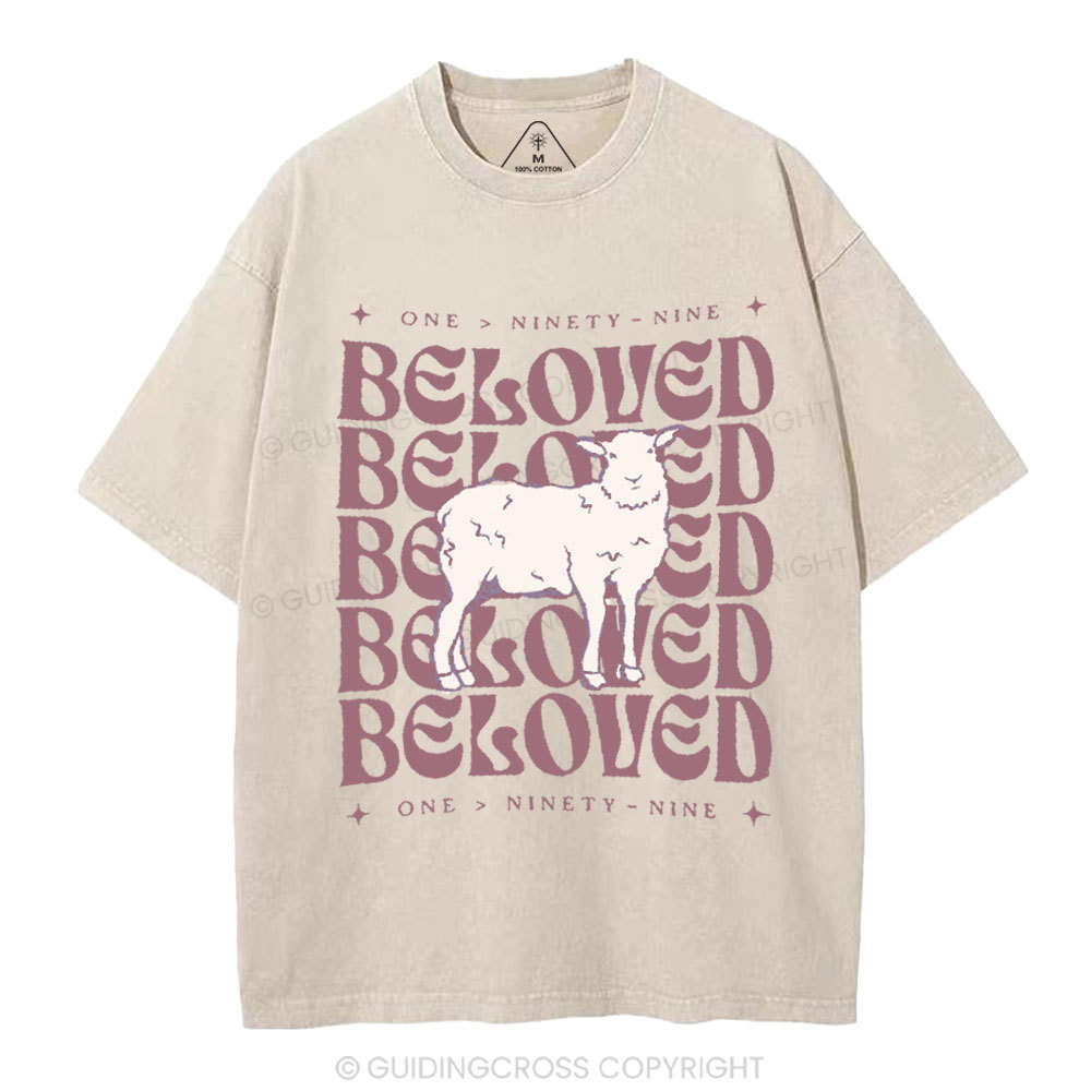 Sheep Christian Washed T-Shirt