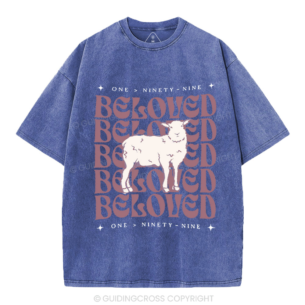 Sheep Christian Washed T-Shirt