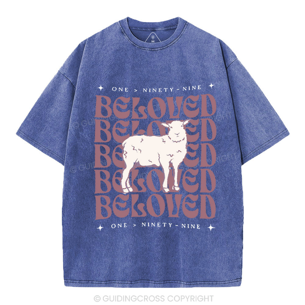 Sheep Christian Washed T-Shirt