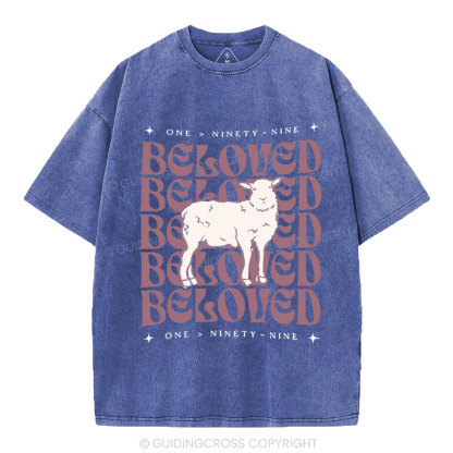 Sheep Christian Washed T-Shirt