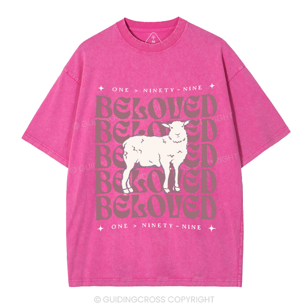 Sheep Christian Washed T-Shirt