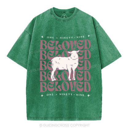 Sheep Christian Washed T-Shirt