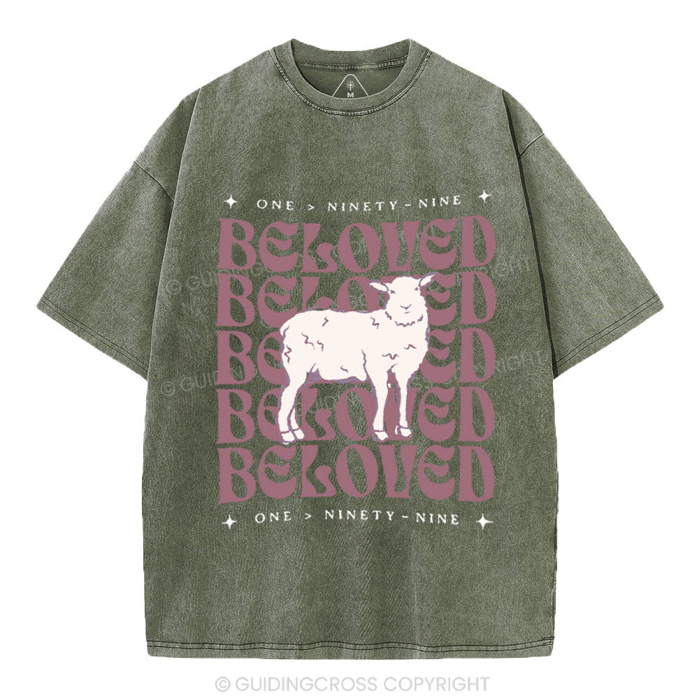 Sheep Christian Washed T-Shirt