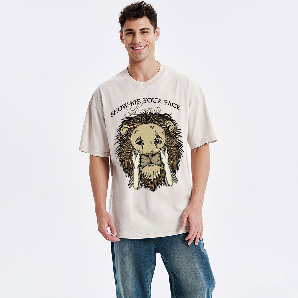 Show Me Your Face Lord Christian Washed T-Shirt