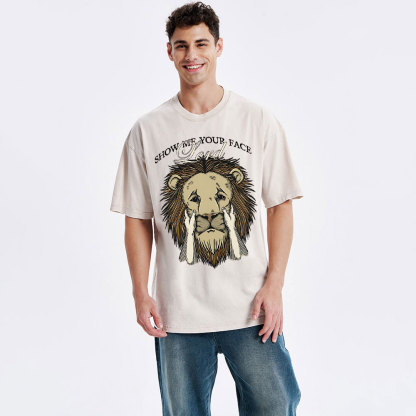 Show Me Your Face Lord Christian Washed T-Shirt