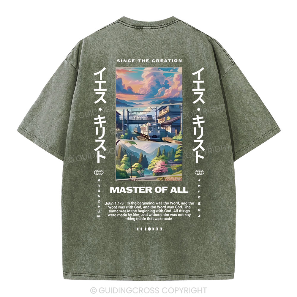 Since The Creation Christian Washed T-Shirt