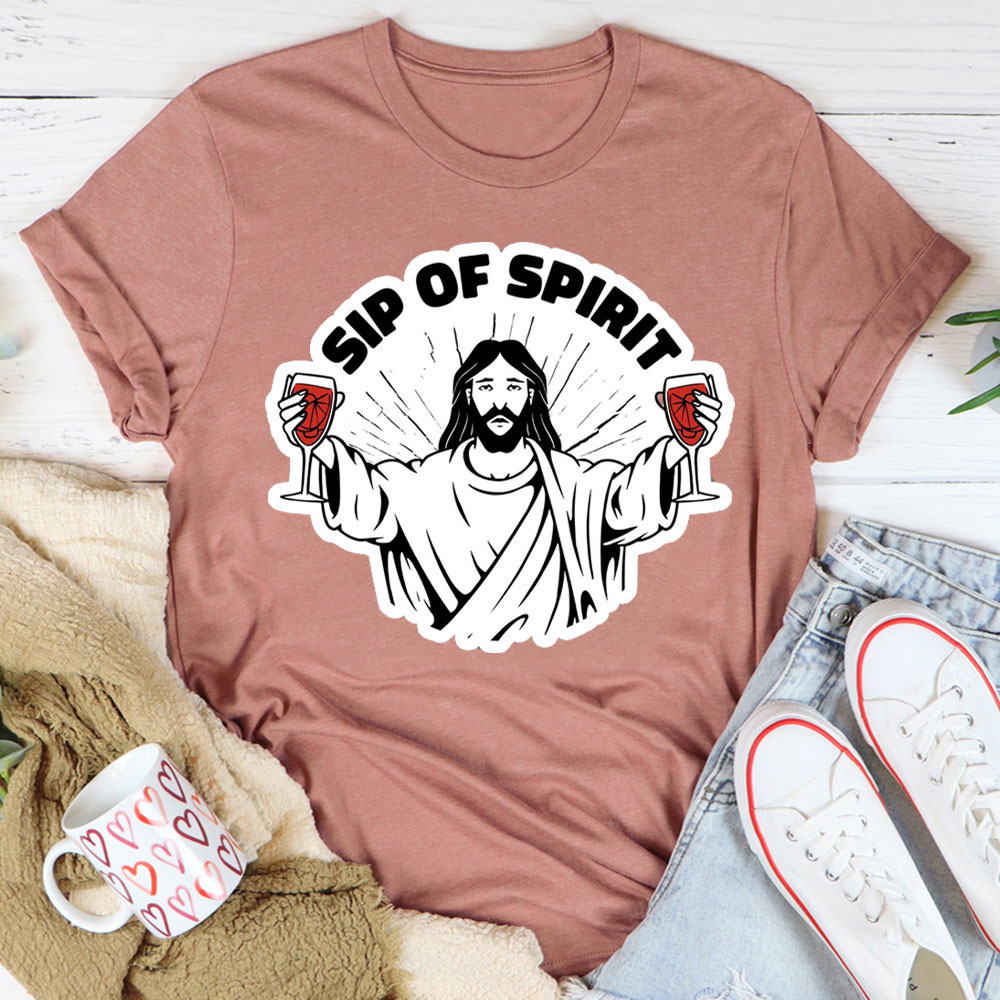 Sip Of Spirit Christian T-Shirt