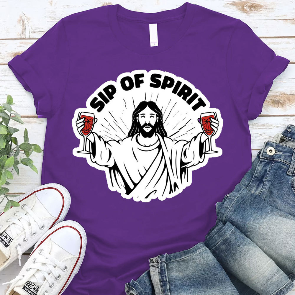 Sip Of Spirit Christian T-Shirt