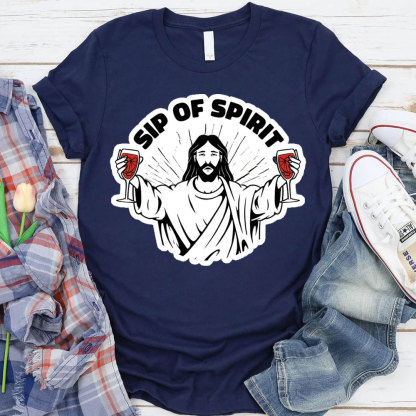 Sip Of Spirit Christian T-Shirt