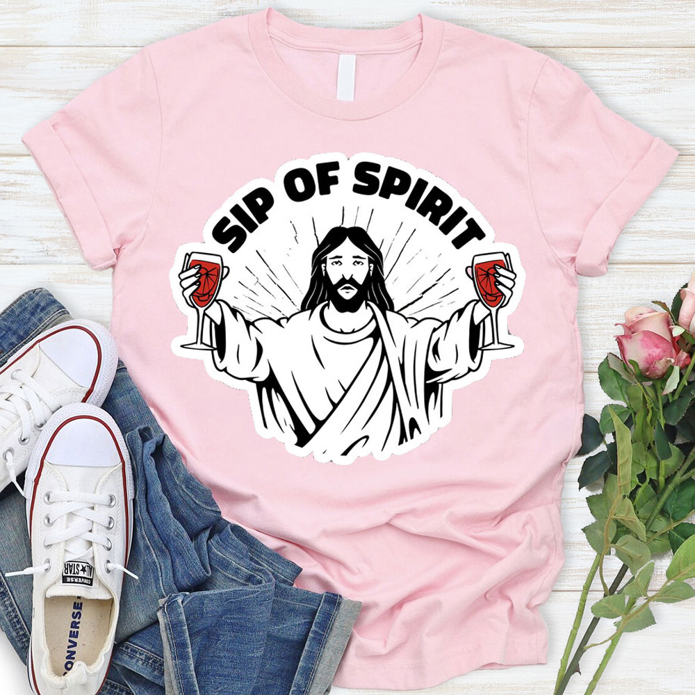 Sip Of Spirit Christian T-Shirt