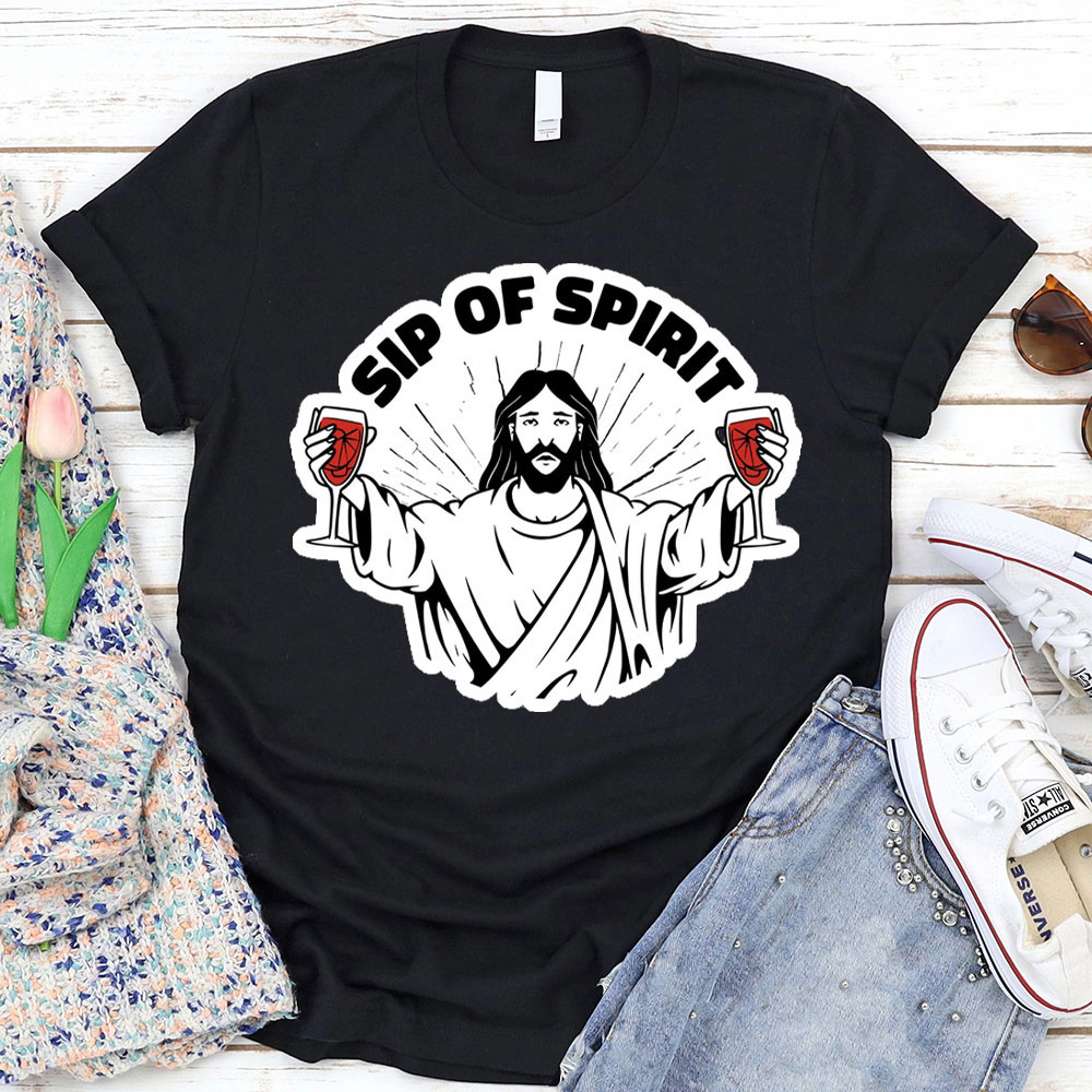 Sip Of Spirit Christian T-Shirt