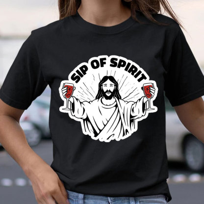 Sip Of Spirit Christian T-Shirt