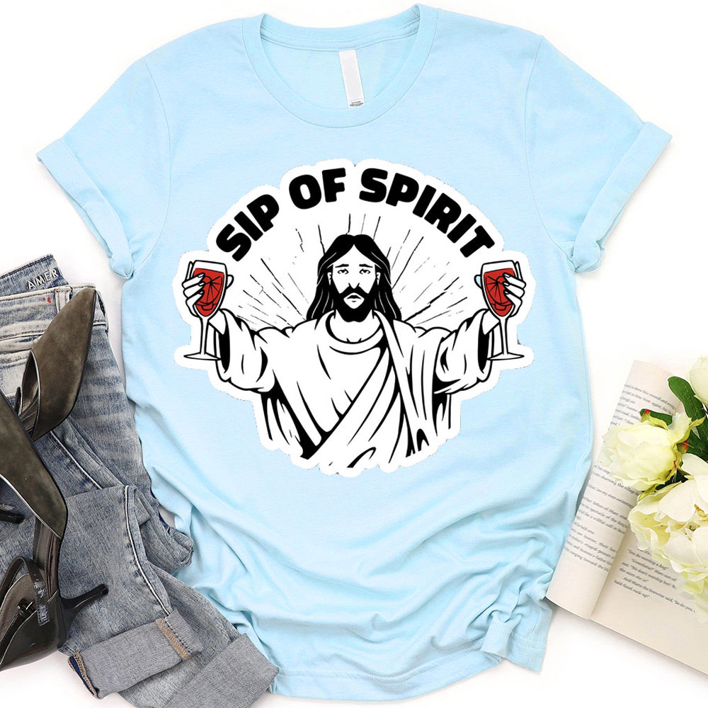 Sip Of Spirit Christian T-Shirt
