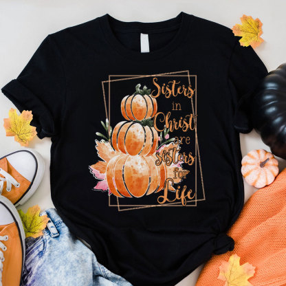 Sisters In Christ Are Sisters For Life T-shirt