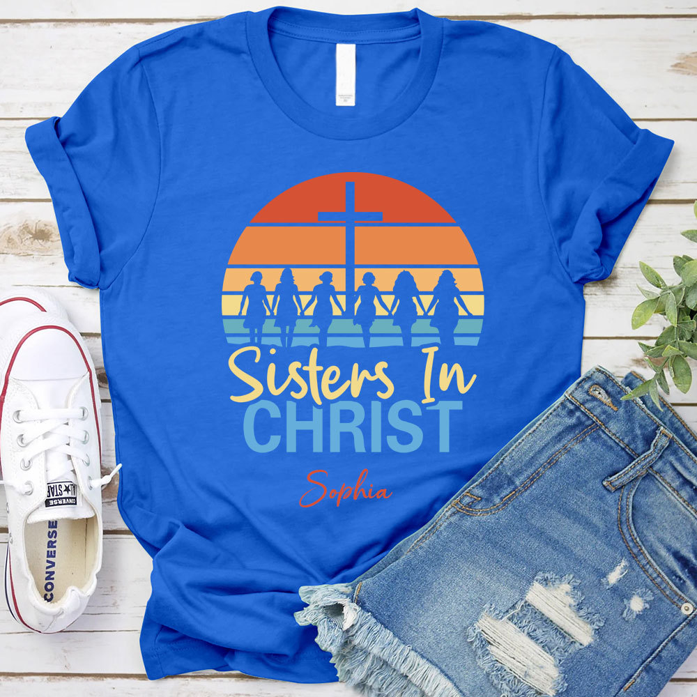 Sister In The Christ Christian T-Shirt Sale-GuidingCross