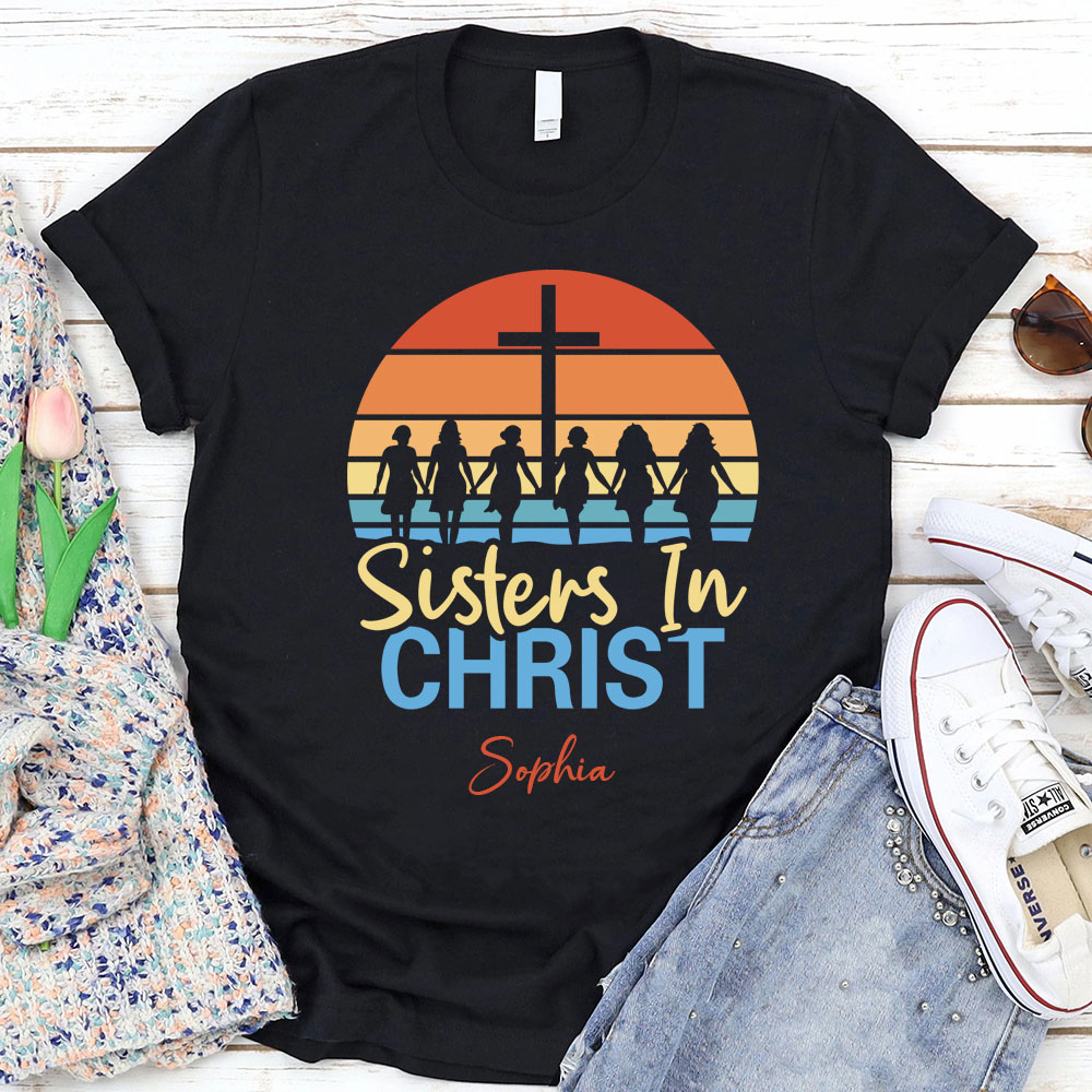 Sister In The Christ Christian T-Shirt Sale-GuidingCross