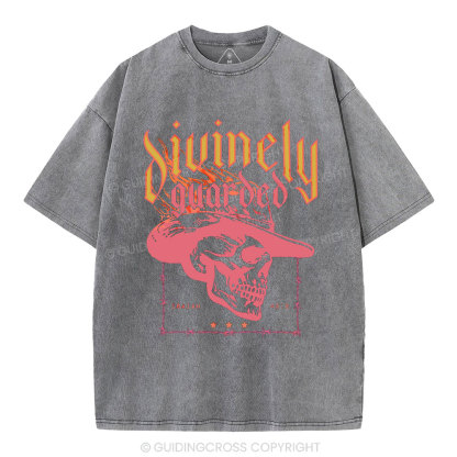Sivinely Guarded Christian Washed T-Shirt