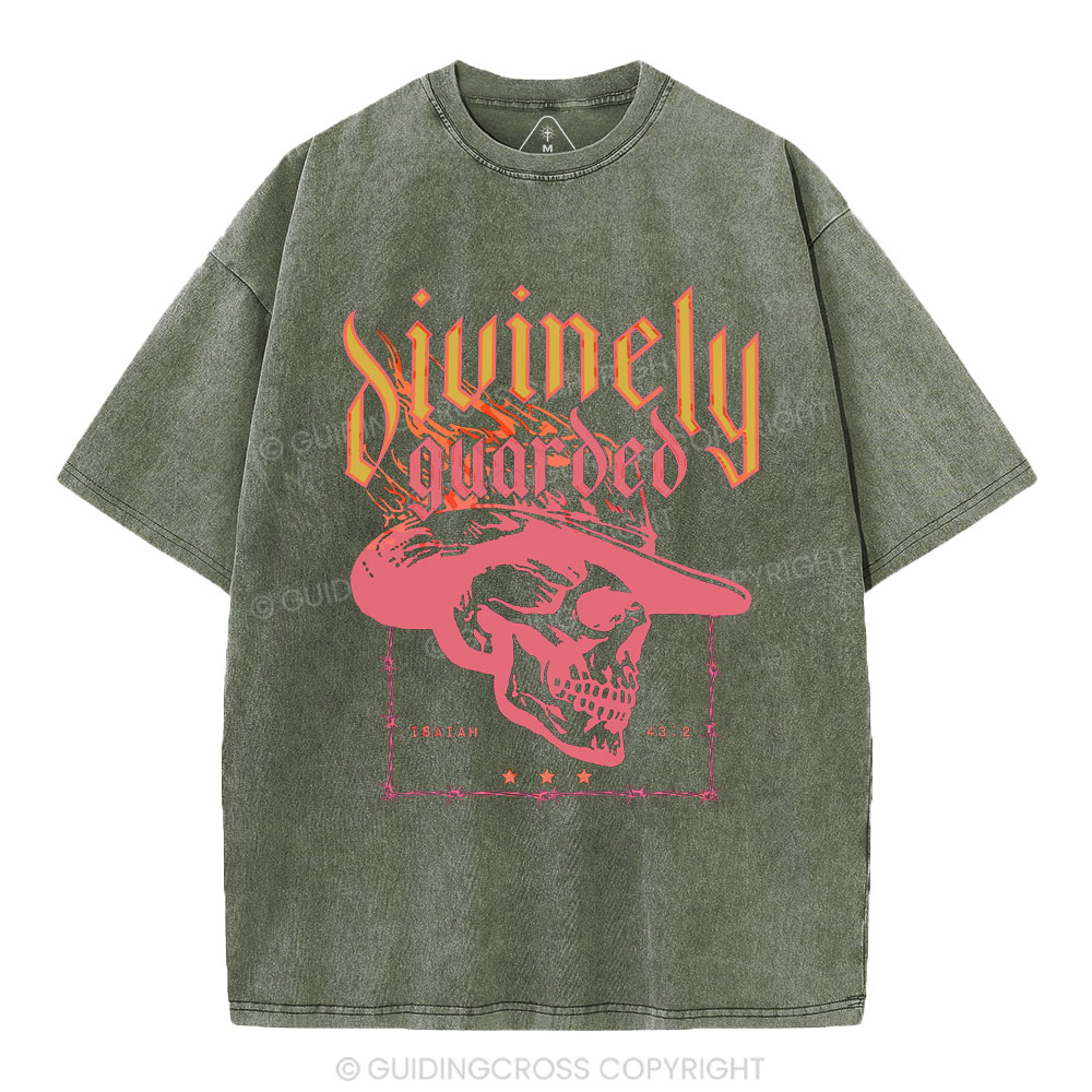 Sivinely Guarded Christian Washed T-Shirt