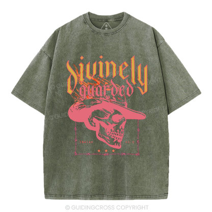 Sivinely Guarded Christian Washed T-Shirt