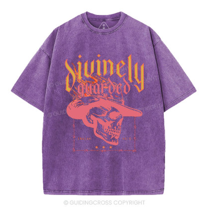 Sivinely Guarded Christian Washed T-Shirt