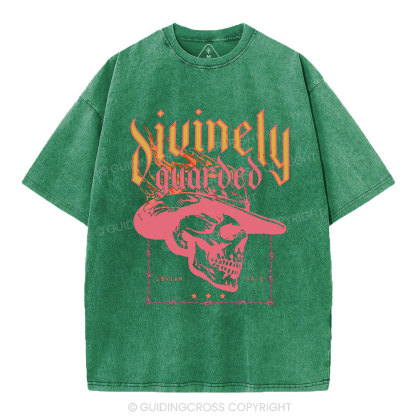 Sivinely Guarded Christian Washed T-Shirt