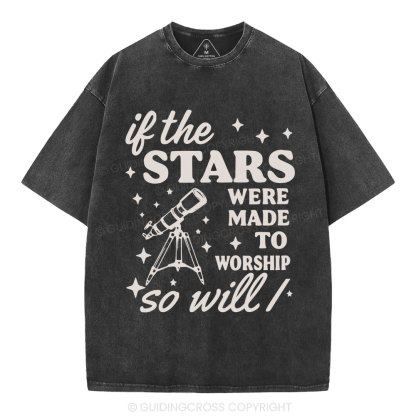 So Will I Christian Washed T-Shirt
