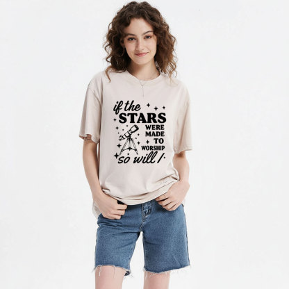 So Will I Christian Washed T-Shirt