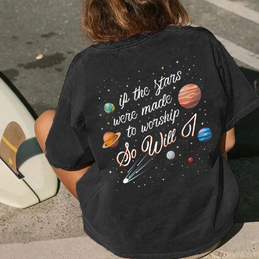 So Will I Christian Washed T-Shirt