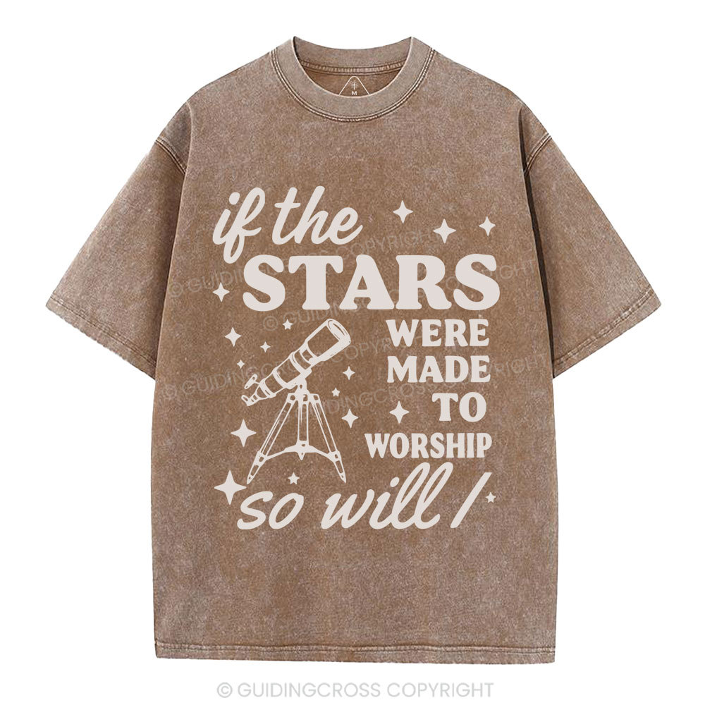 So Will I Christian Washed T-Shirt