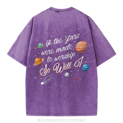 So Will I Christian Washed T-Shirt